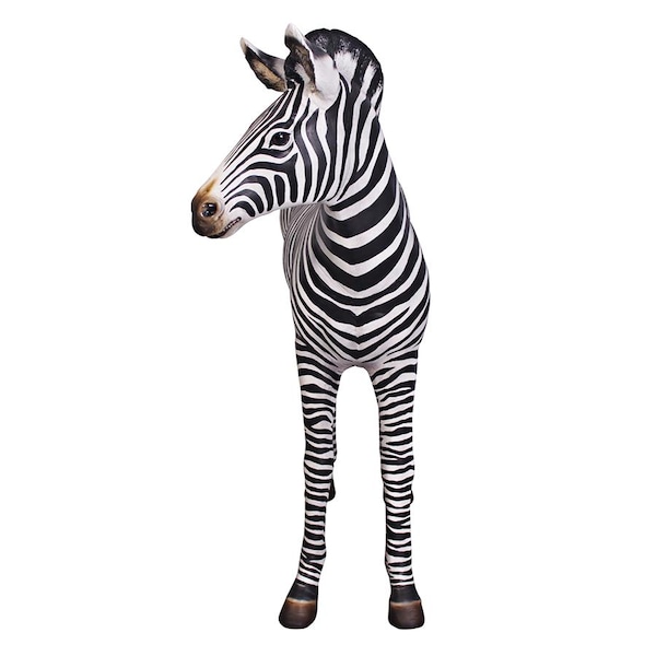 Design Toscano Grand-Scale African Zebra Foal Statue - NE110099