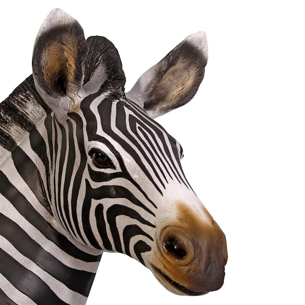 Design Toscano Grand-Scale African Zebra Foal Statue - NE110099
