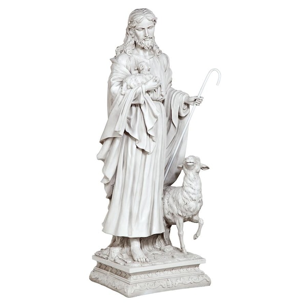 Design Toscano Jesus, The Good Shepherd Garden Statue: Grande - EU784776