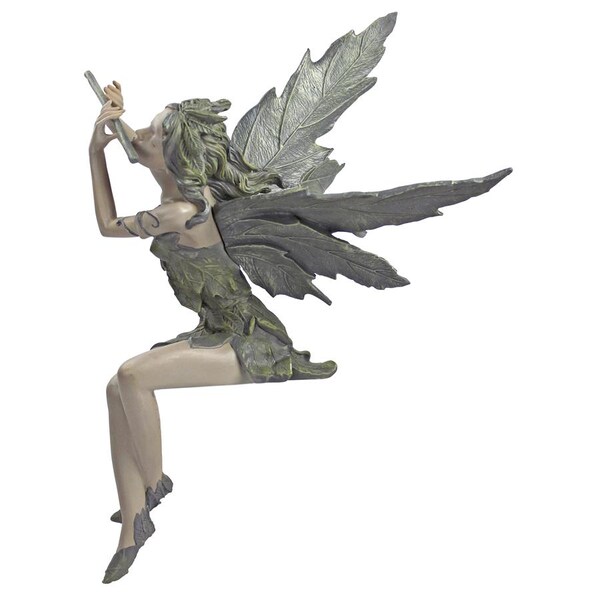 Design Toscano Fairy of the West Wind Sitting Statue: Set of 2 - CL95276