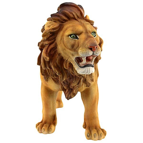 Design Toscano Panthera Lion, King of the African Savanna Garden Statue - JQ44109