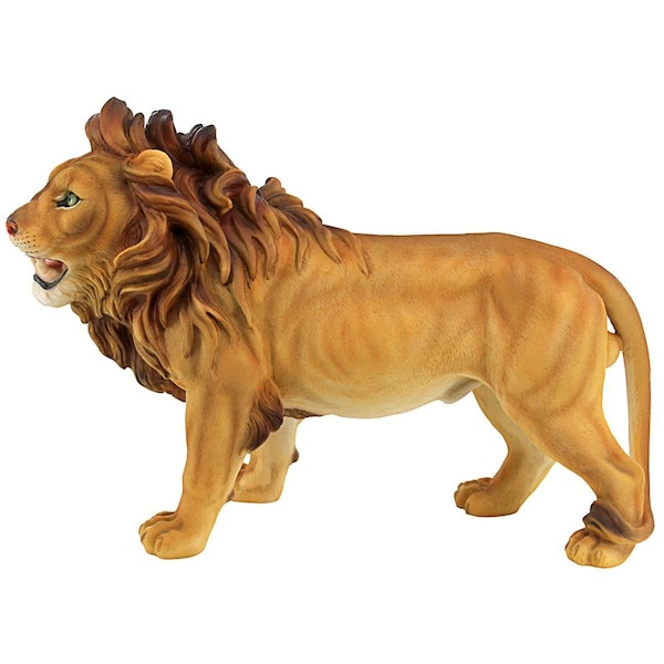 Design Toscano Panthera Lion, King of the African Savanna Garden Statue - JQ44109