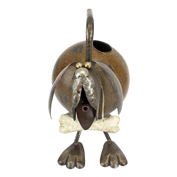 Design Toscano Back to the Farm Metal Dog Watering Can - FU59702