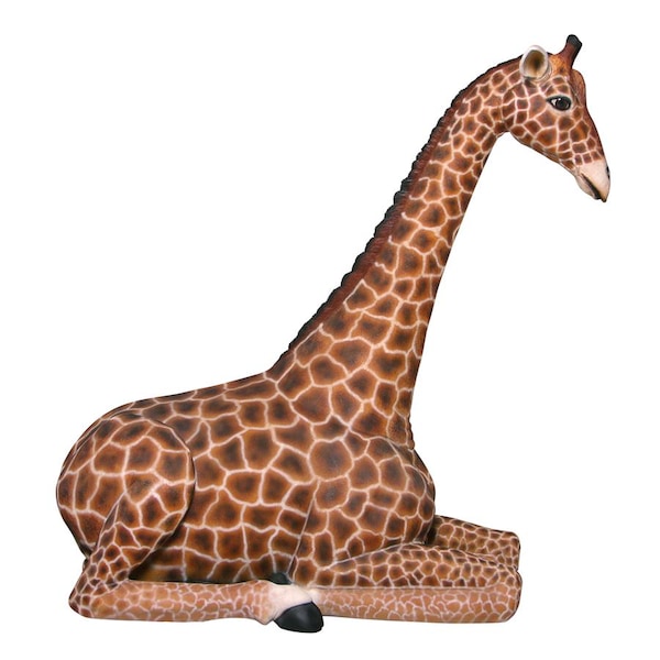 Design Toscano Dakarai Grande-Scale Sitting Giraffe Garden Statue - NE160022