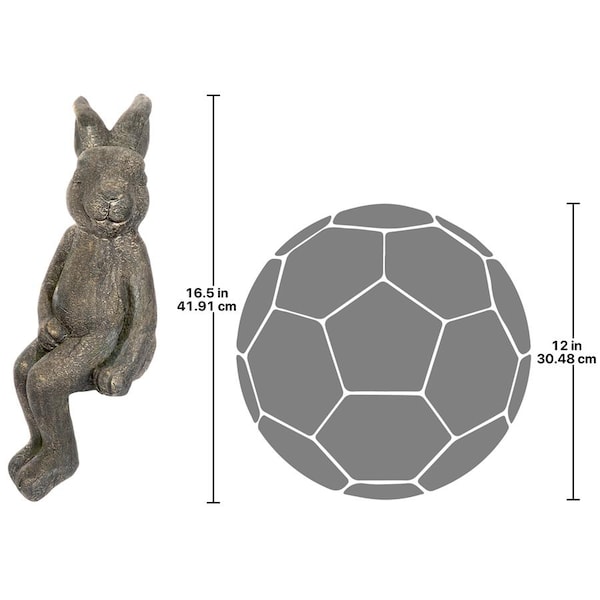 Design Toscano Residing Rabbit Sitting Bunny Statue - FU84558