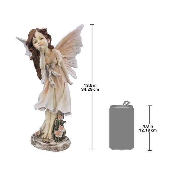 Design Toscano Wildflower Meadows Fairies Garden Statue: Blossom - LY79215
