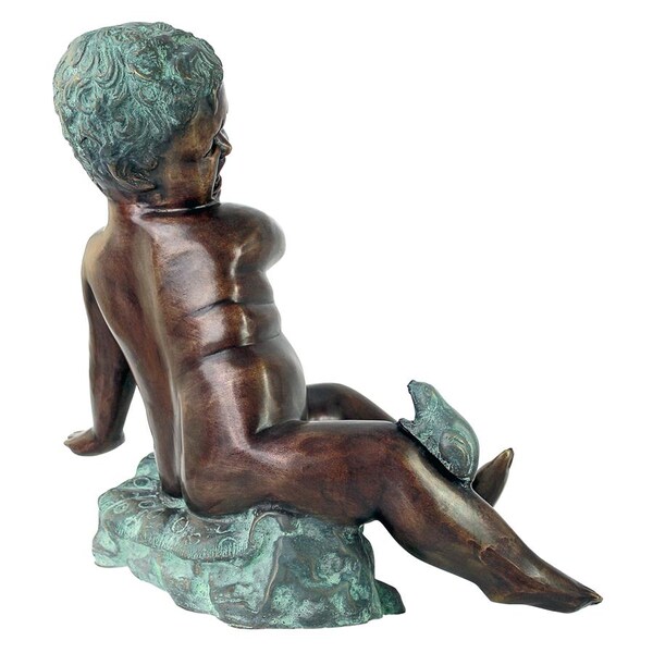 Design Toscano Child's Splashy Surprise: Spitting Frog Garden Statue - SU2063
