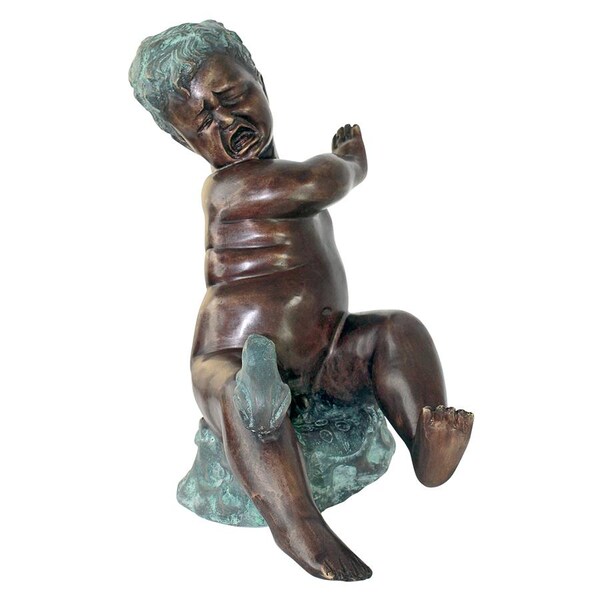 Design Toscano Child's Splashy Surprise: Spitting Frog Garden Statue - SU2063