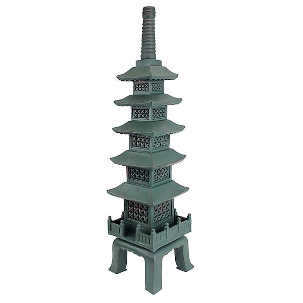 Design Toscano The Nara Temple: Asian Garden Pagoda Sculpture - EU7430