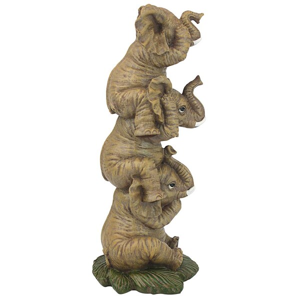 Design Toscano The Hear-No, See-No, Speak-No Evil Elephants: Medium - NG33769