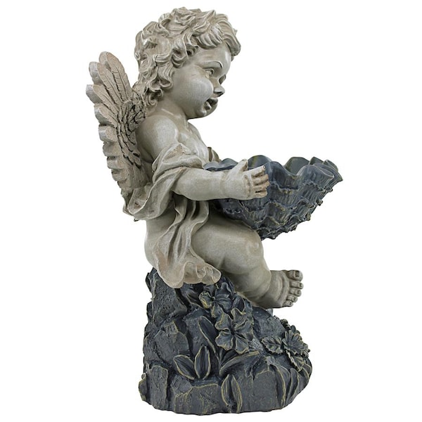 Design Toscano Heavenly Offering Cherub Garden Statue - AL20511