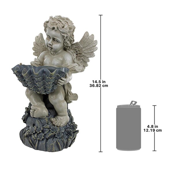Design Toscano Heavenly Offering Cherub Garden Statue - AL20511