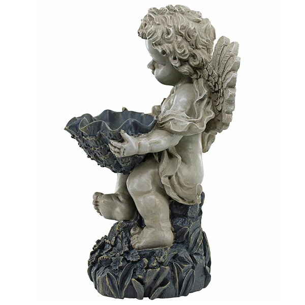 Design Toscano Heavenly Offering Cherub Garden Statue - AL20511