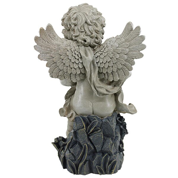 Design Toscano Heavenly Offering Cherub Garden Statue - AL20511