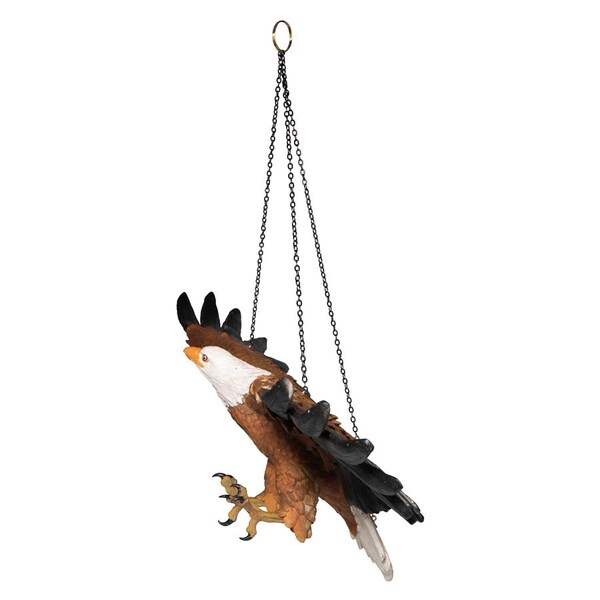 Design Toscano Flight of Freedom Hanging Eagle Sculpture: Set of Two - DB943027