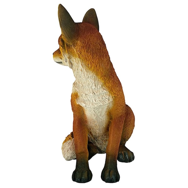 Design Toscano Woodie, the Woodland Fox Garden Statue - QL56241