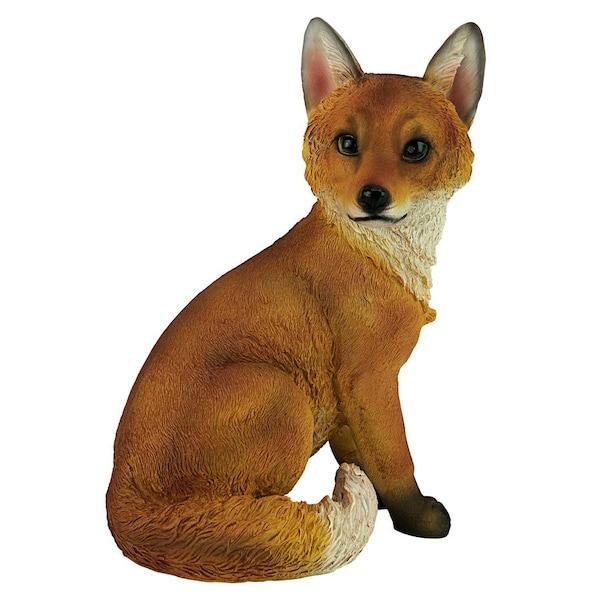 Design Toscano Woodie, the Woodland Fox Garden Statue - QL56241