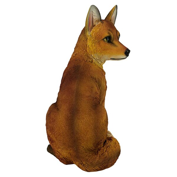 Design Toscano Woodie, the Woodland Fox Garden Statue - QL56241