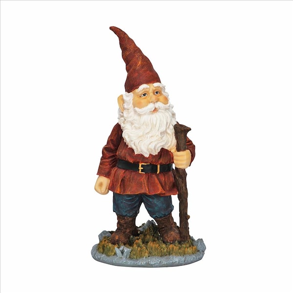 Design Toscano Dreamer the Garden Gnome Statue - EU90010