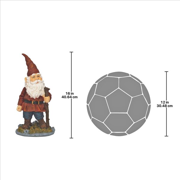 Design Toscano Dreamer the Garden Gnome Statue - EU90010