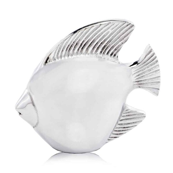 Palacedesigns 2.5 x 6 x 6 in. Buffed Pez Fish Sculpture - PA3084698