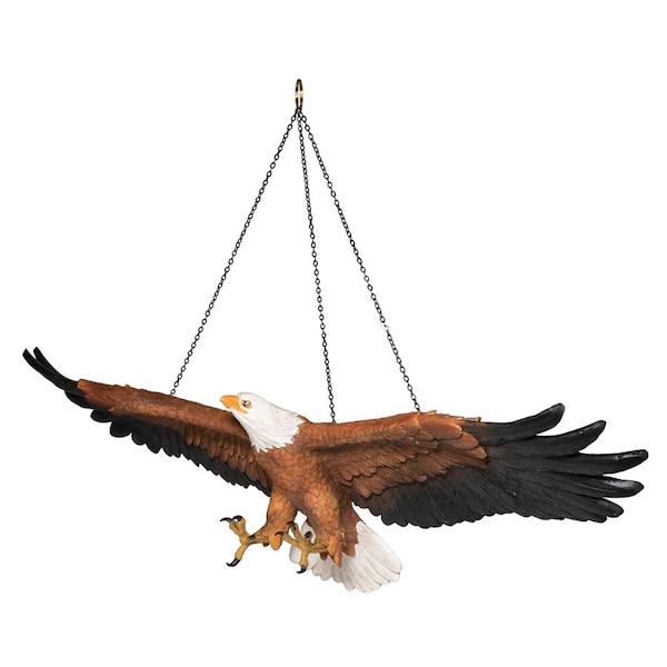 Design Toscano Flight of Freedom Hanging Eagle Sculpture - DB43027