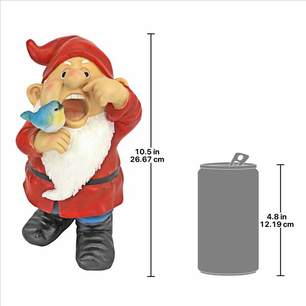 Design Toscano Gezundheit Gunther, Sneezing Garden Gnome Statue - QM2432600