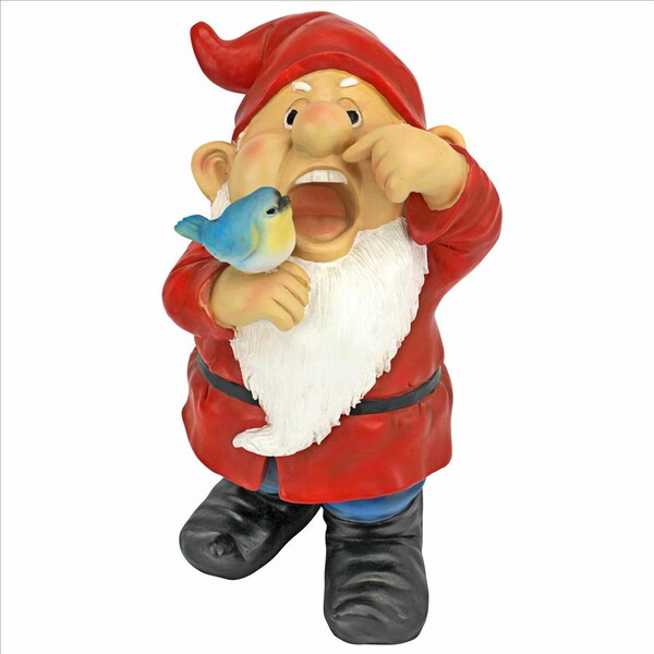 Design Toscano Gezundheit Gunther, Sneezing Garden Gnome Statue - QM2432600