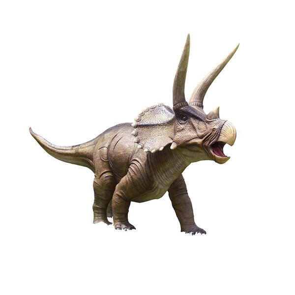 Design Toscano Giant Charging Titan Triceratops Dinosaur Statue - NE140098