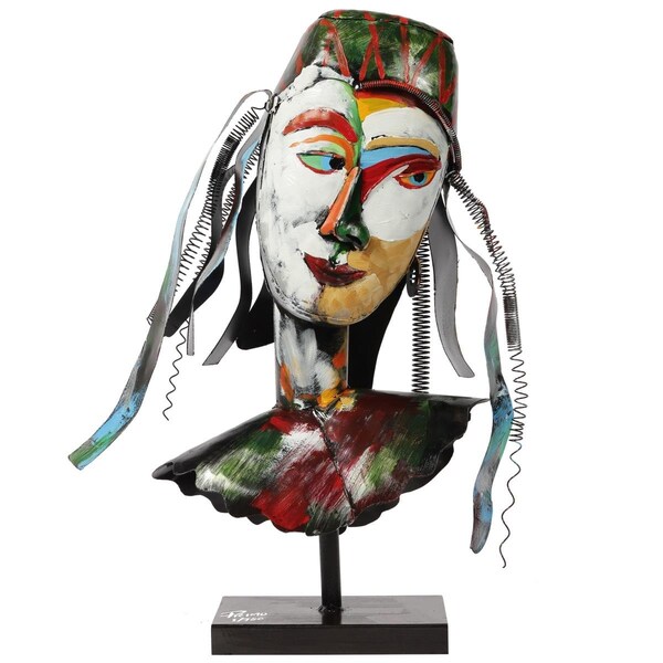 Solid Storage Supplies Homme 1 Primo Mixed Media Sculpture - SO1727260