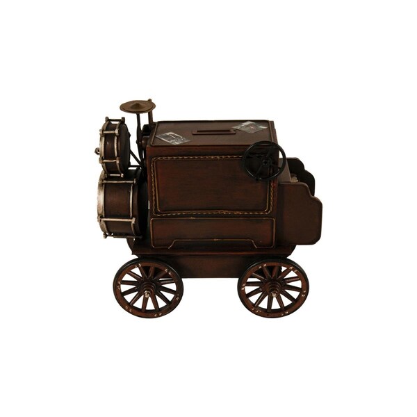Palacedesigns Music Car Coin Bank Sculpture - PA3109257