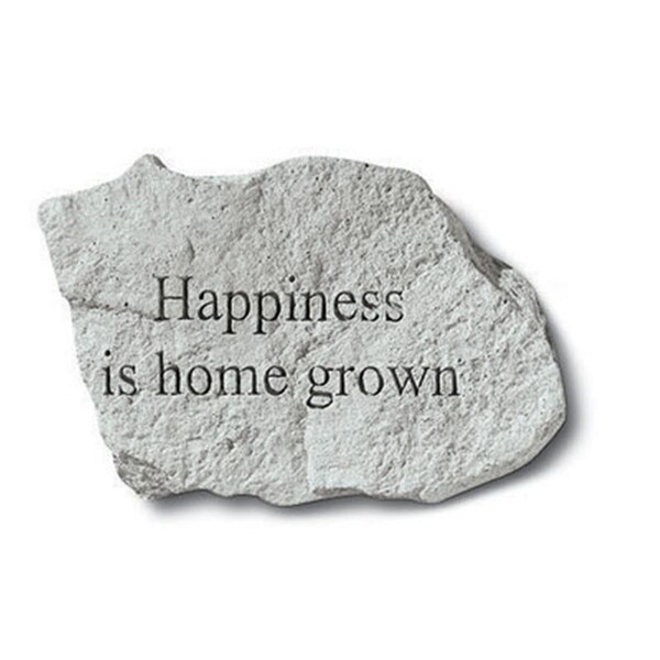 Kay Berry - Inc. Happiness Is Home Grown - Garden Accent - 4.75 Inches x 3.25 Inches - KA313538