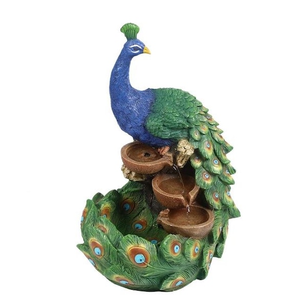 Jeco Jeco FCL180 Outdoor Peacock Fountain - FCL180