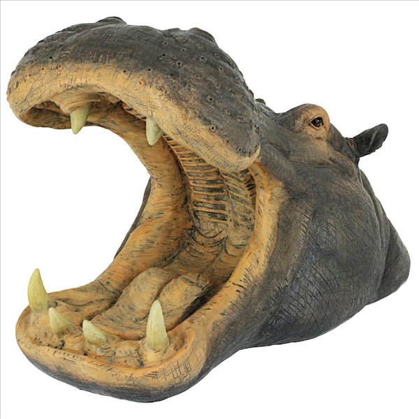 Design Toscano Huey the Hippo Garden Statue - AL18006