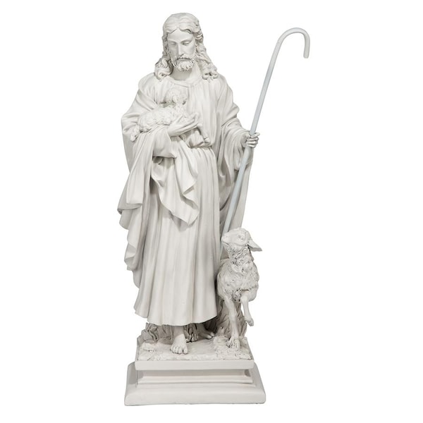 Design Toscano Jesus, The Good Shepherd Garden Statue: Large - EU1785
