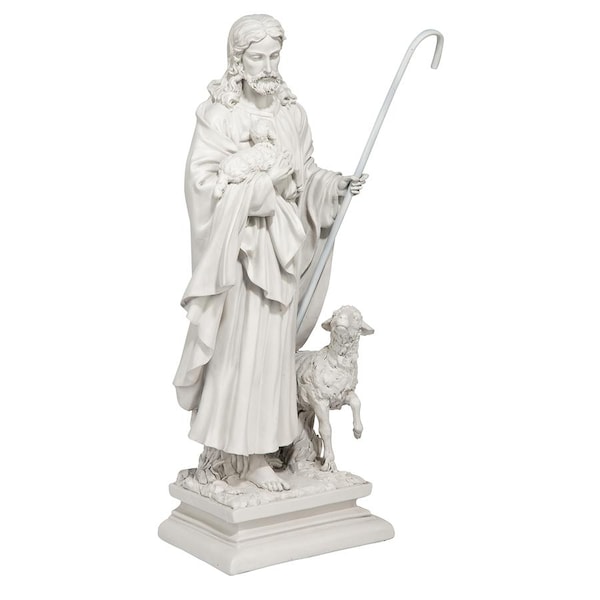 Design Toscano Jesus, The Good Shepherd Garden Statue: Large - EU1785
