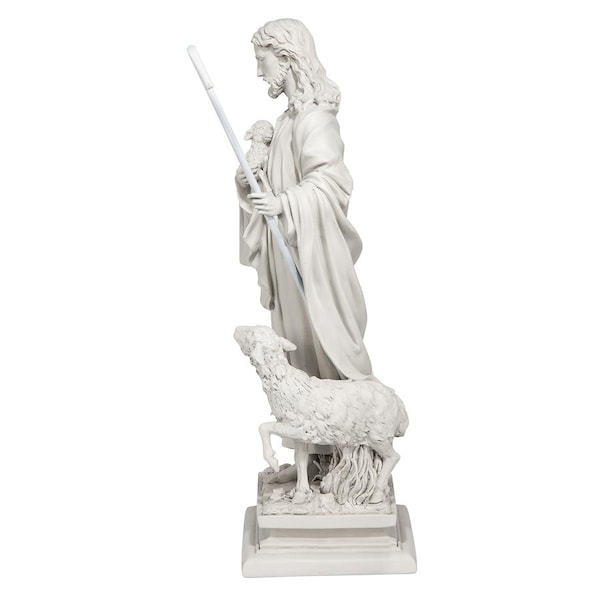 Design Toscano Jesus, The Good Shepherd Garden Statue: Large - EU1785