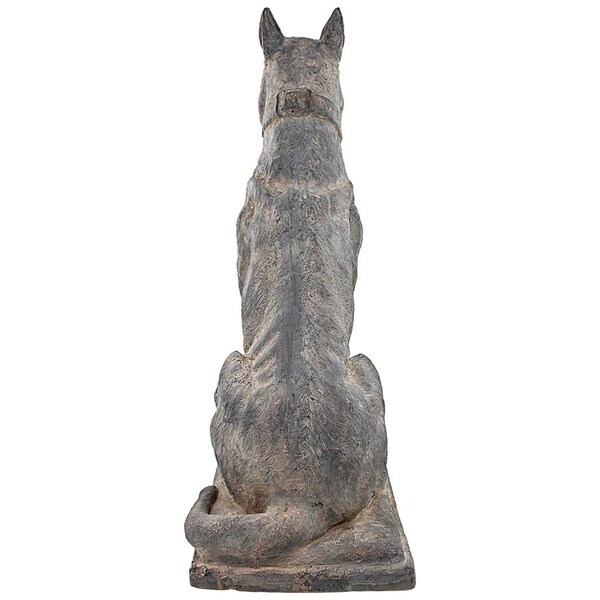 Design Toscano The Great Dane Sentinel Quiet Strength Dog Statue: Set of Two - DS9191373