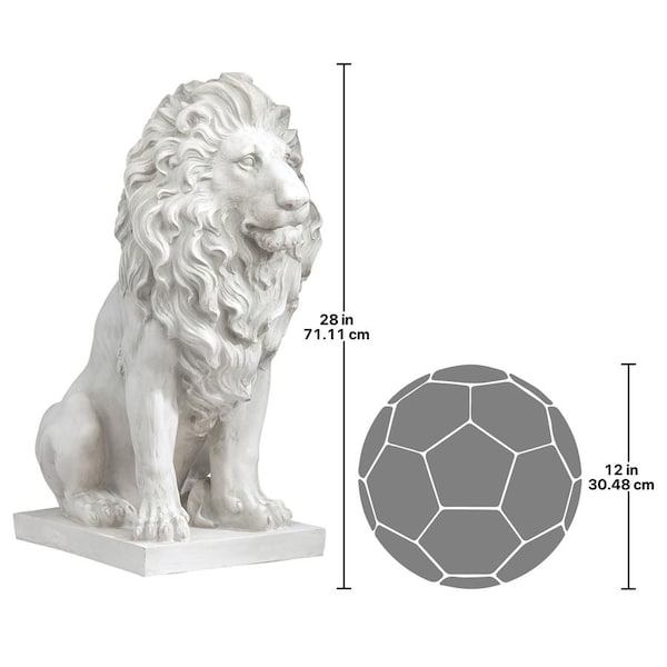 Design Toscano Lion of Florence Sentinel Statue - KY71134