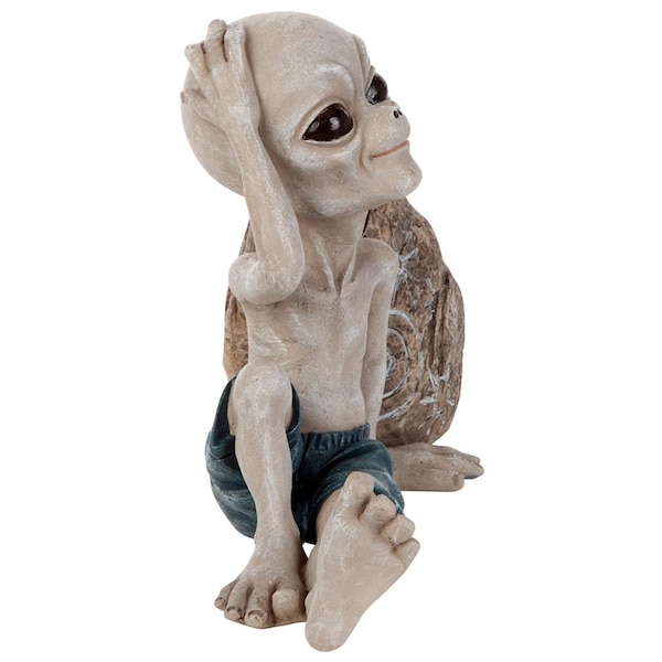 Design Toscano Surfer Dude Out-of-this-World Alien Statue - LY612243