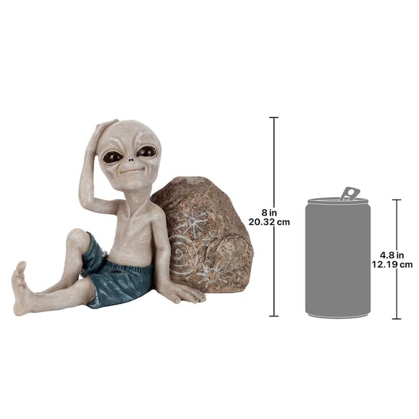Design Toscano Surfer Dude Out-of-this-World Alien Statue - LY612243