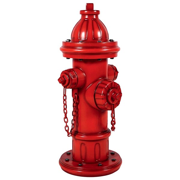 Design Toscano Dog s Second Best Friend Grande Fire Hydrant Statue: Grande - NE190020