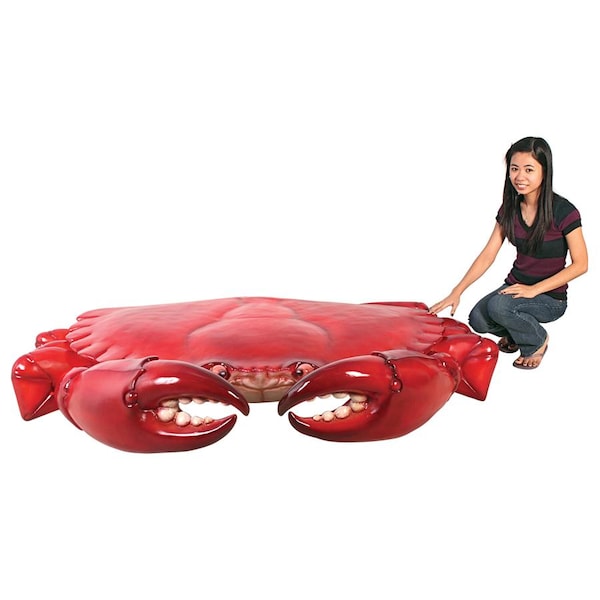 Design Toscano Colossal Crustacean Grand-Scale Giant King Crab Statue - NE100013