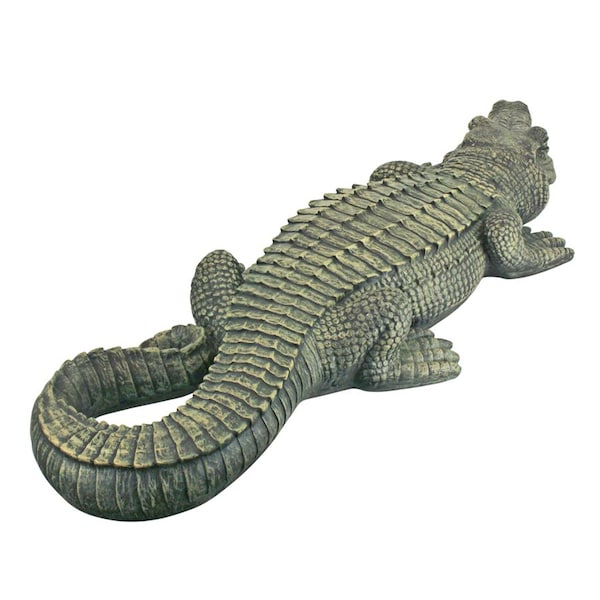 Design Toscano The Swamp Beast Crocodile Garden Statue - JE111535