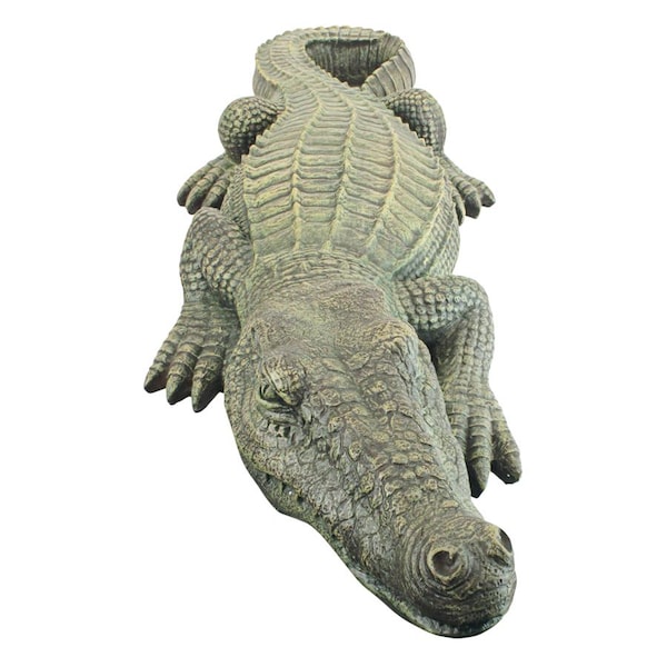 Design Toscano The Swamp Beast Crocodile Garden Statue - JE111535