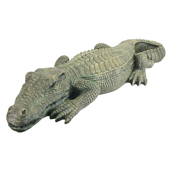 Design Toscano The Swamp Beast Crocodile Garden Statue - JE111535