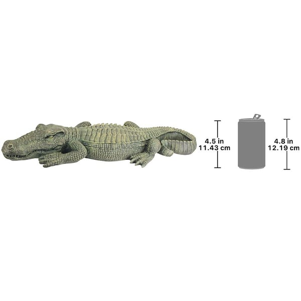 Design Toscano The Swamp Beast Crocodile Garden Statue - JE111535