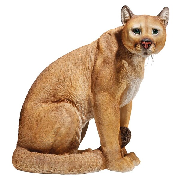 Design Toscano American Mountain Cougar Statue - JQ5746