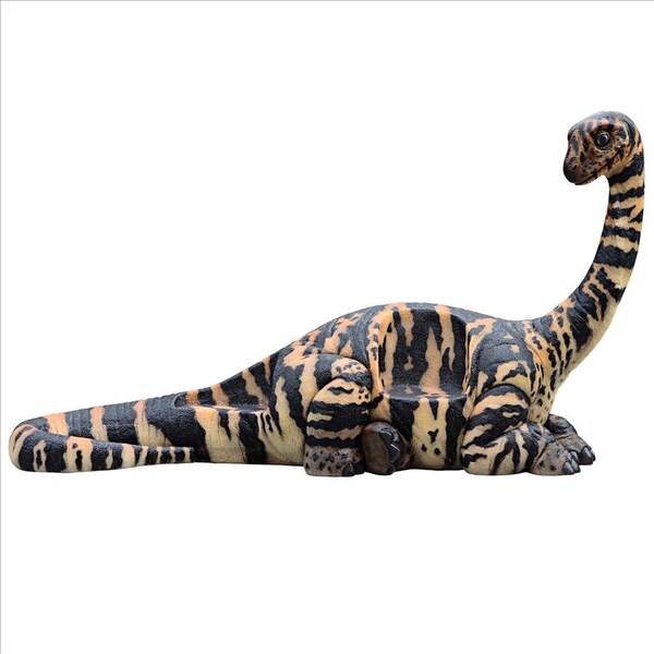 Design Toscano Rhoetosaurus Dinosaur Photo Op Sculptural Bench - NE210179