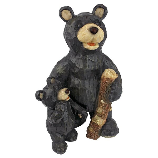 Design Toscano Black Forest Bear Pair Sculpture - JE228500